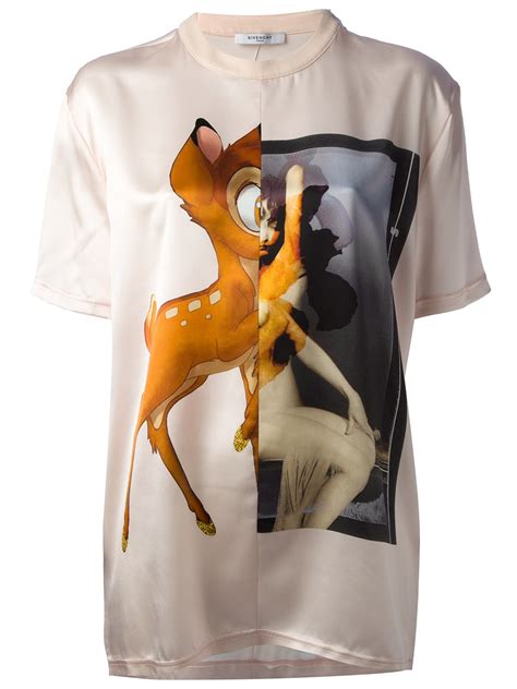 givenchy t shirt replica bambi|how to spot givenchy signature.